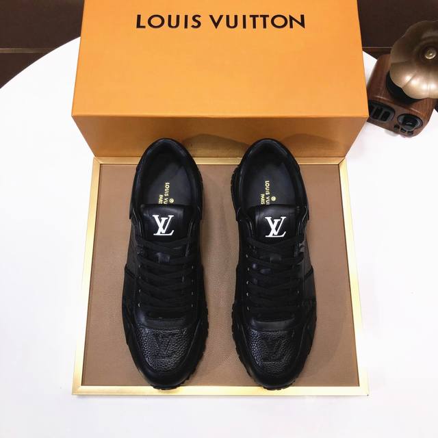 Louis Vuitton 原单 新款lv路易威登 x 顶级版本 Lv经典潮鞋 选用进口原版牛皮 水染牛皮内里 原版耐磨橡胶大底 高品质精品 码数38-45 4