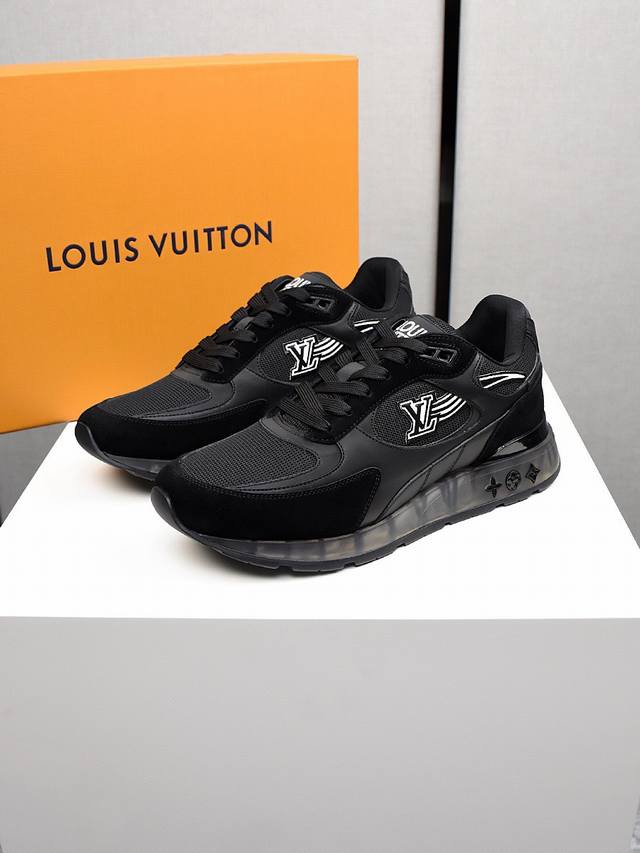精品原单 LouisxVuittox Lv Traine 路易威登 走秀款 大底和面料私模 绝对下血本费心思的一款鞋子 自vifgil到来之后而设计的这一系列