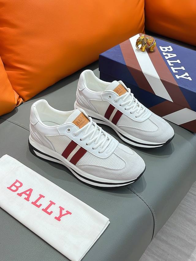 商品名称 Bally 巴利 正规码数 38-44 休闲鞋 商品材料 精选 网布鞋面 透气网布内里 原厂大底
