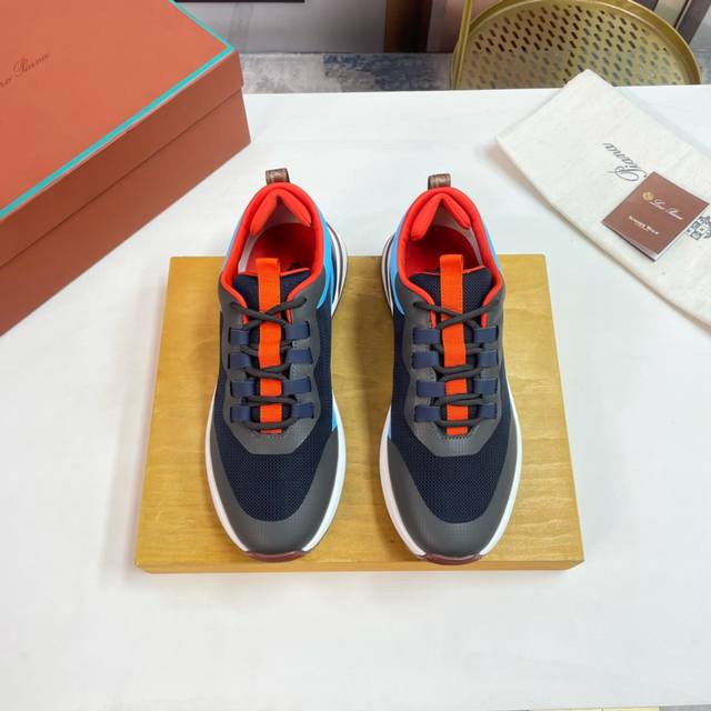 Loro Piana 顶级 尺码 39-40-41-42-43 -44 38 45 46 47 订做 专柜全套包装 配鞋垫和鞋带 专柜一致 秋季散步 运动 男鞋