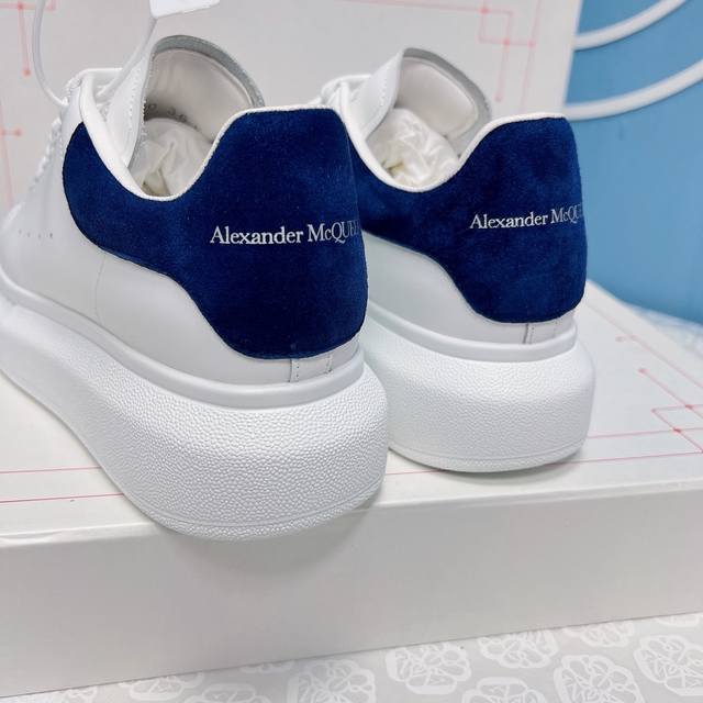 男 10 顶级版本 稳定现货 Alexander Mcq 2021Ss 经典小白鞋 5年专业麦昆工厂 最新升级专柜同步 追求完美 麦昆mcq一如既往独家开模面料