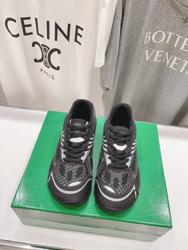 高版本出厂 男款 10 女码先出 Bottega Venetx Bv Orbit2023最新爆款运动鞋 Bv23全新 Orbit设计师谢幕款 休闲runner运