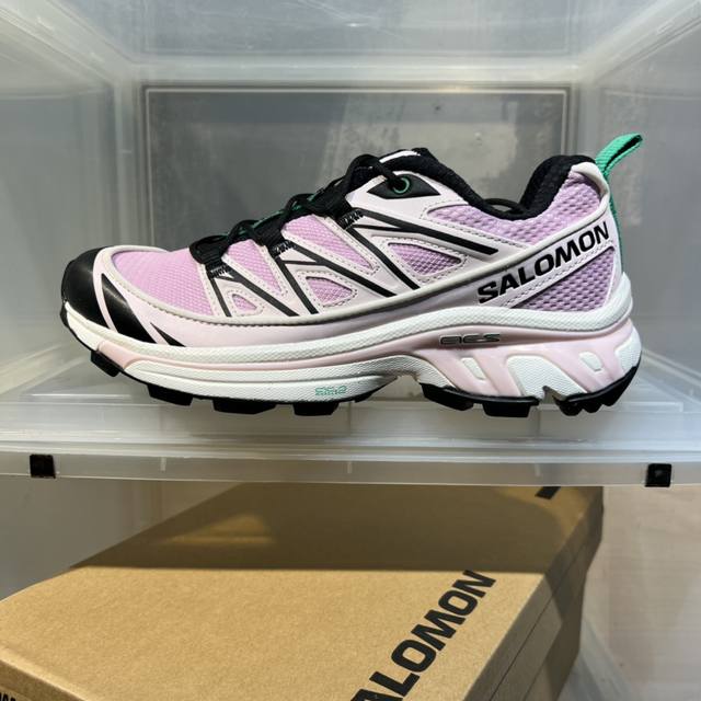 萨洛蒙 顶级版本 白粉紫 Xt6系列 户外跑步鞋 36-45码