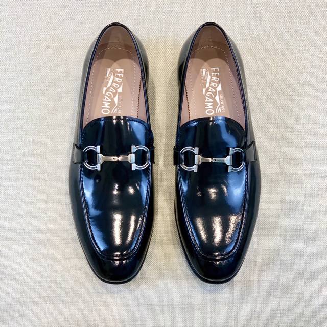 Ferra Gamo 原单 -菲拉格慕 男士正装英伦皮鞋 - Salvatoreferragamo 今时今日己成为一个历史不衰的意大利经典时尚品牌 -风格华贵典