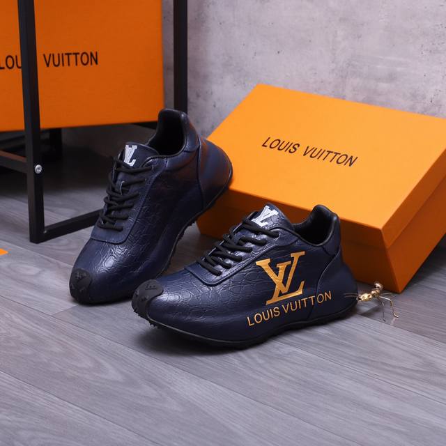 商品商标 Louis Vuitton 路易威登 休闲鞋 正码码数: 38-44 商品材料 精选 头层牛皮鞋面 羊皮内里原版大底 - 点击图像关闭