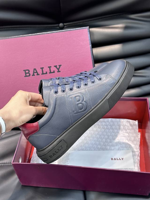 巴利 Ballx原单男士休闲运动鞋 原版牛皮打造 牛皮内里 专用轻质大底 脚感轻便舒适 Size 39-44 38 45定做