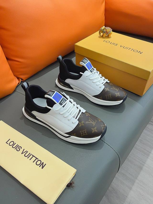 商品名称 Louis Vuitton 路易 威登 正规码数: 38-44 休闲鞋 商品材料 精选 进口牛皮鞋面 柔软羊皮内里 原厂大底 - 点击图像关闭