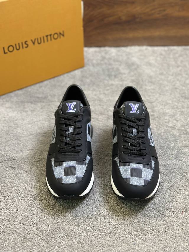 Louis Vuitton 路易威登 -高端品质 原单 -鞋面 纳帕小牛皮 丝印品牌logo -内里 原版小牛皮内里 牛皮垫脚 -大底 超轻tpu发泡成型大底