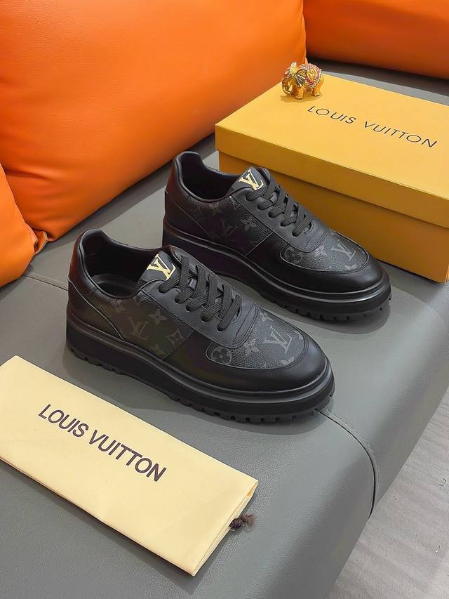 商品名称 Louis Vuitton 路易 威登 正规码数: 38-44 休闲鞋 商品材料 精选 头层牛皮鞋面 柔软羊皮内里 原厂大底 - 点击图像关闭