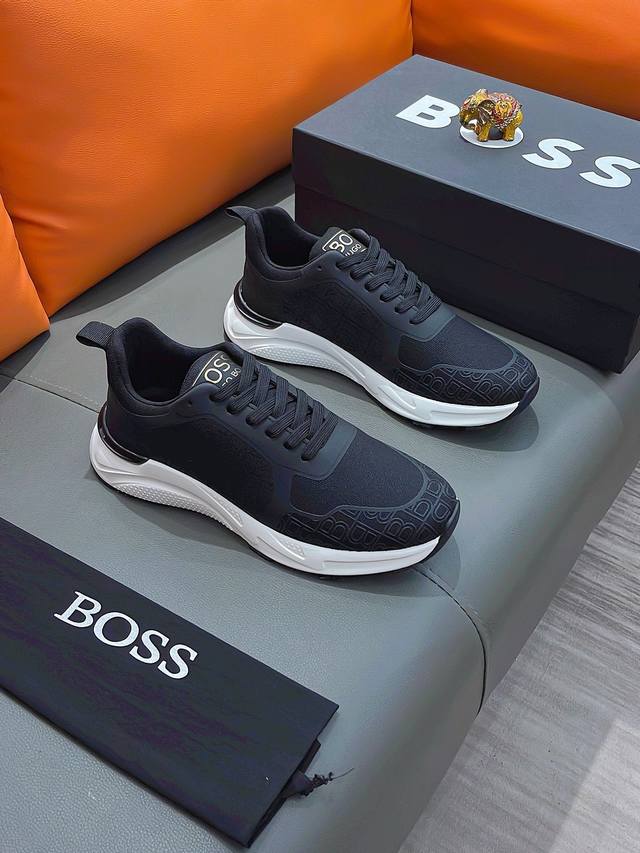 商品名称：Boss 波士 正规码数: 38-44 休闲鞋 商品材料：精选 鞋面，舒适羊皮内里 ；原厂大底。 - 点击图像关闭