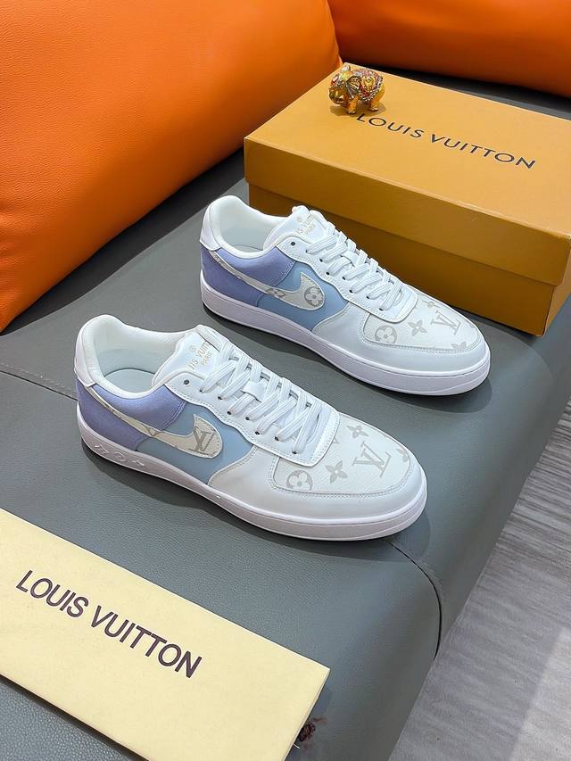 商品名称：Louis Vuitton 路易 威登 正规码数: 38-44 休闲鞋 商品材料：精选 牛皮鞋面，柔软羊皮内里；原厂大底。 - 点击图像关闭