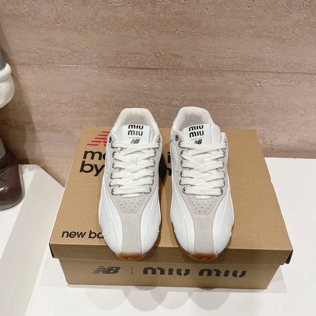 出厂 顶级版本 情侣款miumiu缪缪 X New Balance Nb530 休闲 运动鞋 阿甘鞋 德训鞋 原版购入开发做货 Miu Miu X New Ba