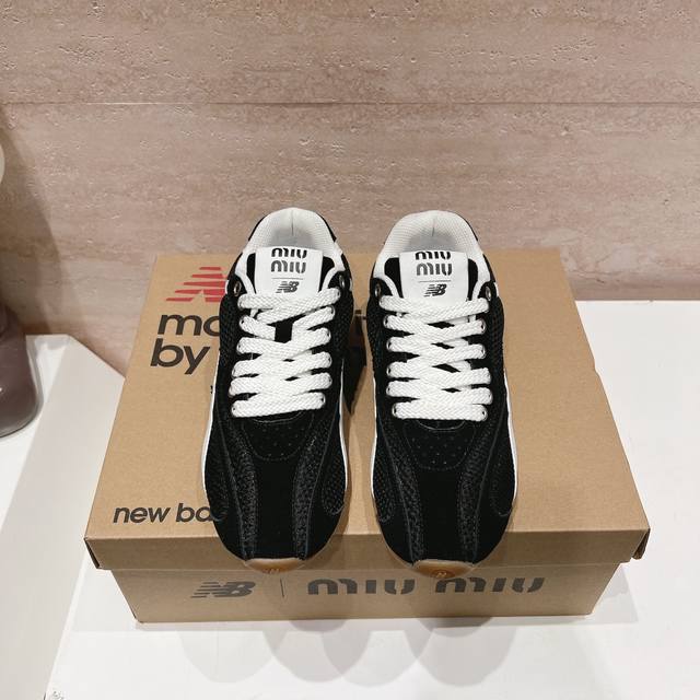 出厂 顶级版本 情侣款miumiu缪缪 X New Balance Nb530 休闲 运动鞋 阿甘鞋 德训鞋 原版购入开发做货 Miu Miu X New Ba