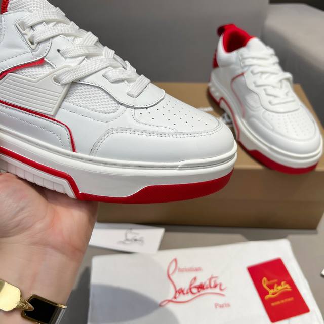 工厂价： 王俊凯 杨幂 许凯 张婧仪 丁程鑫 陈牧驰 王子异 同款christian Louboutin路铂廷 2024 新品 Astroloubi 男女同款厚