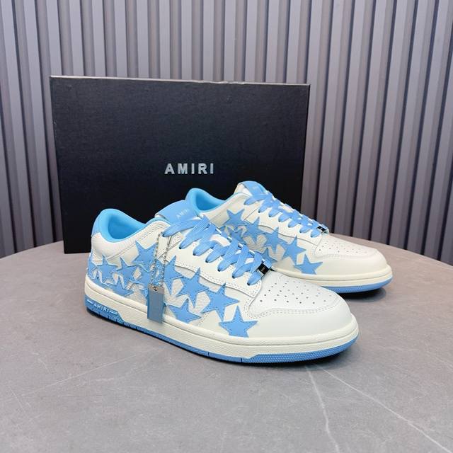 Amiri埃米尔 P: 情侣款size:女35-40；男38-44； 45.46订做 2024Ss Skel-Top 春季新款高街球鞋运动鞋！蔡徐坤吴亦凡中国新